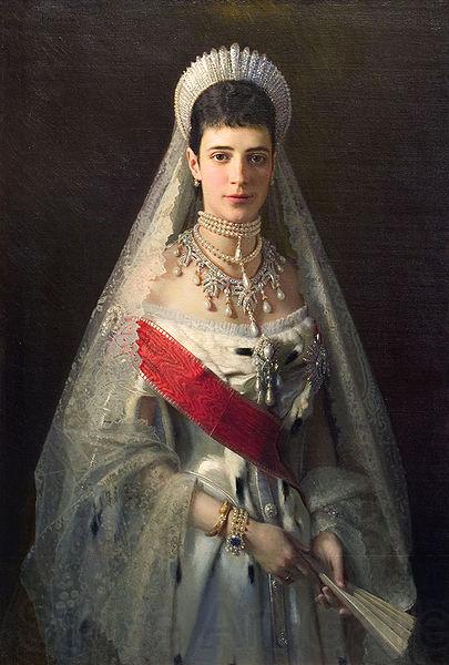 Ivan Kramskoi Maria Feodorovna Spain oil painting art